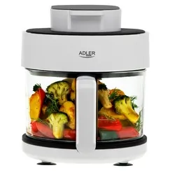Frytkownica beztłuszczowa Airfryer Adler AD 6316 ze szklaną misą 3L