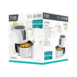 Frytkownica beztłuszczowa TEESA DIGITAL AIR FRYER 3,2L WHITE