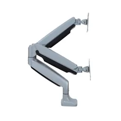 Gazowy uchwyt biurkowy do 2 monitorów TV 17-35 cali ART L-36HD Heavy Duty 15kg 1xUSB 1xUSB-C 3.0