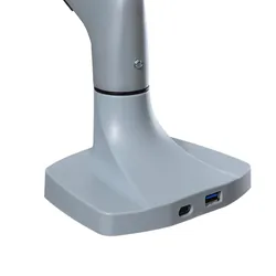 Gazowy uchwyt biurkowy do monitora TV 17-45 cali ART L-35HD Heavy Duty 15kg 1xUSB 1xUSB-C 3.0