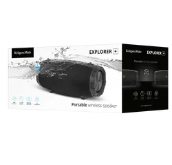 Głośnik Bluetooth Kruger&amp;Matz Explorer+ USB AUX microSD TWS wodoodporny