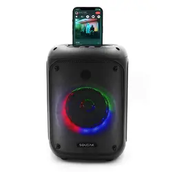 Głośnik bluetooth przenośny BeatFlow karaoke speaker radio FM AUX USB-C 35W TWS   mikrofon