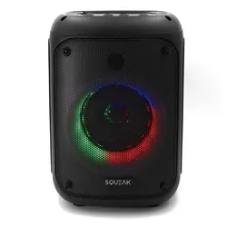 Głośnik bluetooth przenośny BeatFlow karaoke speaker radio FM AUX USB-C 35W TWS   mikrofon