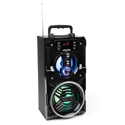 Głośnik bluetooth przenośny Squeak BeatBoxer radio RGB USB-C karaoke   mikrofon