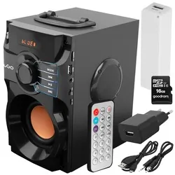 Głośnik bluetooth UGO Soundcube   16GB   powerbank   ładowarka | USB SD AUX RADIO