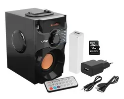 Głośnik bluetooth UGO Soundcube   16GB   powerbank   ładowarka | USB SD AUX RADIO