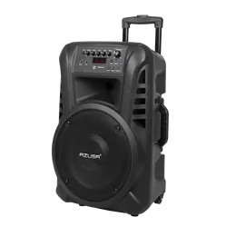 Głośnik kolumna aktywna bluetooth Azusa 12" 40W SD USB   2 mikrofony bezprzewodowe   pilot