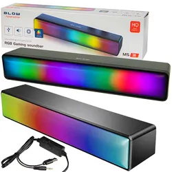 Głośnik komputerowy soundbar BLOW MS-31 podświetlany LED RGB