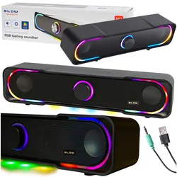 Głośnik komputerowy soundbar BLOW MS-32 podświetlany LED RGB