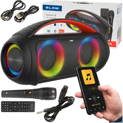 Głośnik przenośny Bluetooth Blow BOOMBOX   pilot   mikrofon