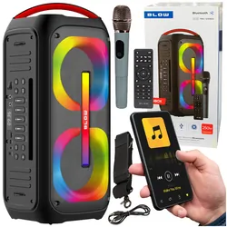 Głośnik przenośny Bluetooth Blow DJBOX   pilot   mikrofon