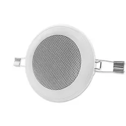 Głośnik sufitowy 3'' Qoltec wodoodporny RMS 1W 8 Ohm biały