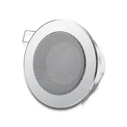 Głośnik sufitowy Qoltec wodoodporny RMS 15W 8 Ohm Srebrny