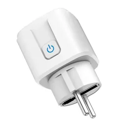 Gniazdo sieciowe z uziemieniem zdalnie sterowane gniazdko WiFi Smart Home LTC
