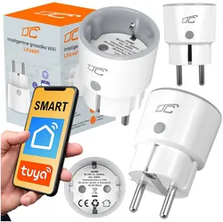 Gniazdo sieciowe zdalnie sterowane gniazdko WiFi Smart Home LTC