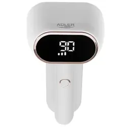 Golarka do tkanin z wyświetlaczem LCD Adler AD 9622 biała