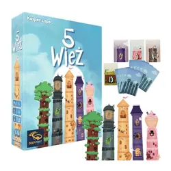 Gra 5 WIEŻ podstawa - Lucrum Games
