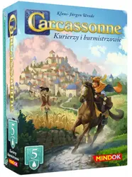 Gra CARCASSONNE Kurierzy i burmistrzowie - 5 (trzecia edycja) dodatek Bard