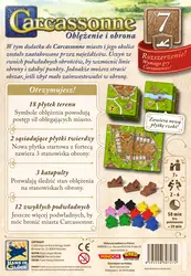 Gra CARCASSONNE Oblężenie i obrona - 7 (trzecia edycja) dodatek Bard