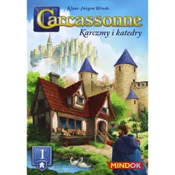 Gra CARCASSONNE pl 3 edycjs 1. KARCZMY I KATEDRY - dodatek Bard
