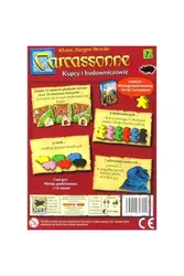 Gra CARCASSONNE pl KUPCY I BUDOWNICZOWIE - 2 (trzecia edycja) dodatek Bard