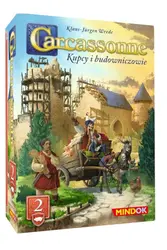 Gra CARCASSONNE pl KUPCY I BUDOWNICZOWIE - 2 (trzecia edycja) dodatek Bard