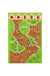 Gra CARCASSONNE pl KUPCY I BUDOWNICZOWIE - 2 (trzecia edycja) dodatek Bard