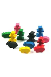 Gra CARCASSONNE pl KUPCY I BUDOWNICZOWIE - 2 (trzecia edycja) dodatek Bard