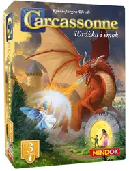 Gra CARCASSONNE Wróżka i smok - 3 (trzecia edycja) dodatek pl Bard