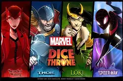 Gra DICE THRONE MARVEL: BOX no1 (SPIDER-MAN) - Lucky Duck Games