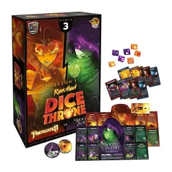 Gra DICE THRONE: PIROMANTKA vs MROCZNY ZŁODZIEJ - Lucky Duck Games