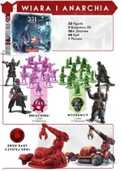 Gra DIVIDE ET IMPERA: WIARA I ANARCHIA dodatek - Czacha Games