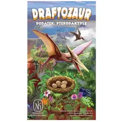 Gra DRAFTOZAUR - 2 DODATKI Pterodaktyle oraz Plezjozaury