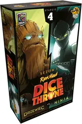 Gra karciana DICE THRONE: DRZEWIEC vs NINJA - Lucky Duck Games