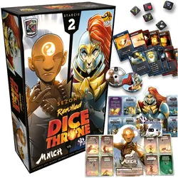 Gra karciana DICE THRONE: MNICH vs PALADYN Lucky Duck Games