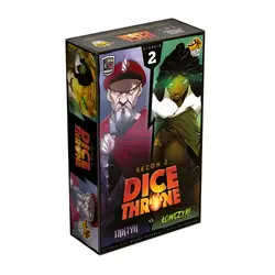 Gra karciana DICE THRONE SEZON2: Starcie 2 - Taktyk vs Łowczyni - Lucky Duck Games