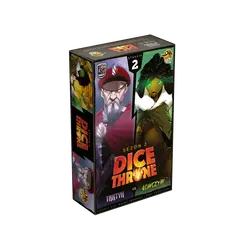 Gra karciana DICE THRONE SEZON2: Starcie 2 - Taktyk vs Łowczyni - Lucky Duck Games