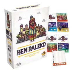 Gra karciana HEN DALEKO podstawa - Lucky Duck Games