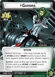 Gra karciana MARVEL CH: GAMORA HERO PACK FFG