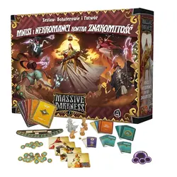 Gra karciana MASSIVE DARKNESS 2: Mnisi i NekromancI vs Znakomitość dodatek - Portal Games