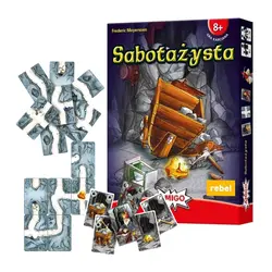 Gra karciana SABOTAŻYSTA - Rebel