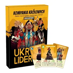 Gra karciana UKRYCI LIDERZY: KOMPANIA KRÓLOWYCH dodatek - Galakta