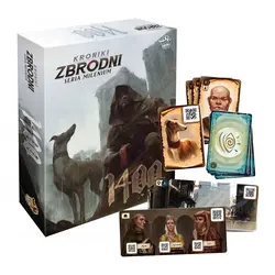 Gra KRONIKI ZBRODNI 1400 Lucky Duck Games