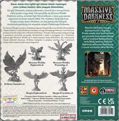Gra MASSIVE DARKNESS 2: FEYFOLK - Zestaw Rogów - dodatek - Portal Games