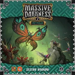 Gra MASSIVE DARKNESS 2: FEYFOLK - Zestaw Rogów - dodatek - Portal Games