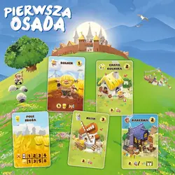 Gra PIERWSZA OSADA - podstawa - Nasza Księgarnia