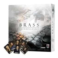 Gra Planszowa BRASS BIRMINGHAM - podstawa Rebel