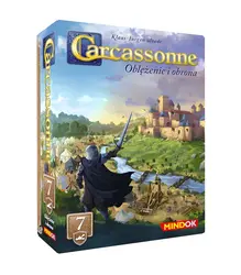 Gra planszowa CARCASSONNE Oblężenie i obrona - 7 (trzecia edycja) dodatek Bard