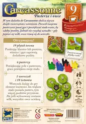 Gra planszowa CARCASSONNE Pasterze i owce - 9 (trzecia edycja) dodatek Bard