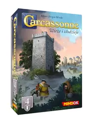 Gra planszowa CARCASSONNE Wieże i złodzieje - 4 (trzecia edycja) dodatek pl Bard
